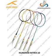 HUNDRED NITRILE BADMINTON RACKET 10 4U 5U