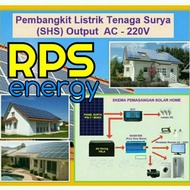 Pembangkit listrik tenaga Surya 500 watt