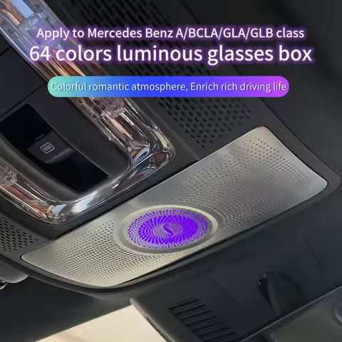 W222 ambient light for Mercedes Benz C/E/S/GLC-class W205 W213 W222 W253 64 Colors Led Reading Speak