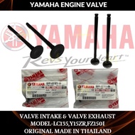 YAMAHA ENGINE VALVE SET VALVE INTAKE VALVE EXHAUST LC135 Y15 Y15Z Y15ZR LC 135 FZ150I  VALVE ORIGINA