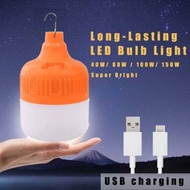 LED USB RECHARGEABLE NIGHT LIGHT BULB/ EMERGENCY LIGHT BULB/ OUTDOOR ACTIVITY LIGHT BULB