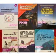 UITM BOOKS | MGT340 | FIN358 | ELC501 | ENT300 | CTU554