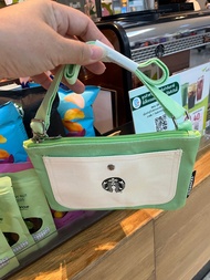 Starbucks Mini Crossbody Bag สตาร์บัคส์ กระเป๋าผ้าแคนวาส สะพายไหล่ ของแท้ 💯