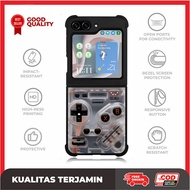 Custom Case Samsung Z Fold 7 6 5 4 3, Z Flip 7 6 5 4 3 SE FE 5G Gameboy AE3189 Hardcase A13