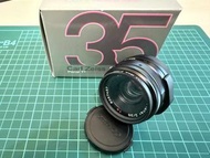 Carl Zeiss 35MM F2 Planar For Contax G Mount (G35) Black