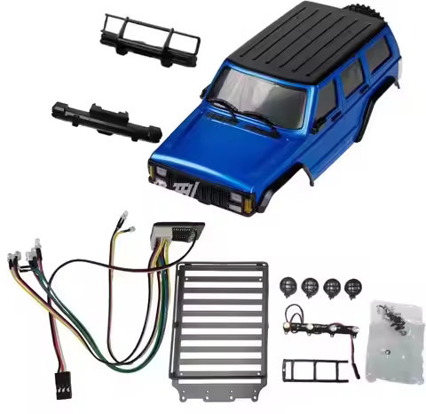 Remote control car accessories TRX4M Aoxing C8801 Wrangler C8809 Cherokee RC climbing car shell ligh
