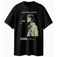Liam Gallagher Vocalist Oasis 1991 - 2009 Tshirt Black