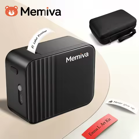 Memiva A1 Mini Thermal Label Printer RFID Portable Self-adhesive Label Printer As Marklife P15 Inkle
