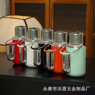 316 Stainless Steel Portable Kettle Insulation Outdoor Sports Kettle Stew Kettle Large-Capacity Ther