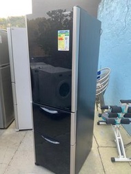 雪櫃 日立 R-SG32KPH 可自動製冰 ( 珍珠黑玻璃面 )九成新以上 174cm 高*二手電器/傢俱/傢俬/家庭用品