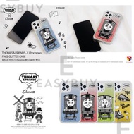 🇰🇷 KOREA Thomas and Friends X Chocomoo Face Glitter Case 韓國 湯馬斯 流沙 手機保護套（適用於多款手機型號歡迎 查詢） iPhone13 iPhone12 iPhone1l iPhoneX iPhone8 iPhone7 iPhoneXR iPhoneXS 同時 適用於 三星 Samsung Galaxy S10 Galaxy S20 Galaxy S21 S22 S22 ultra A23 A32 A53 M33 最新款式 正貨 韓國直送