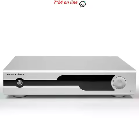 Gustard DAC-R26 Discrete R2R DAC with Streamer Renderer Roon XMOS USB DSD512 PCM768K IIS DSD1024 K2 