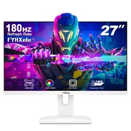 FYHXele pc monitors 27 inch computer monitor IPS 1080P/2K 180Hz gaming monitors white monitors For P