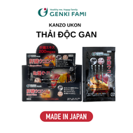 Combo Viên Uống Bổ Gan Giúp Thải Độc Gan Giảm Mệt Mỏi Kanzo Ukon Genki Fami Nhật Bản Date T2/2026