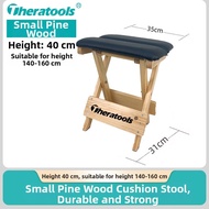 Theratools | Simplified Real Wood Yoga Training Bench Foldable Pilates Dhyana Mat