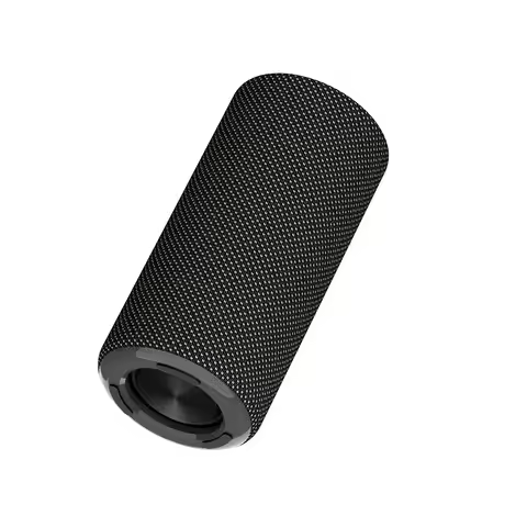 Portable Camping Bluetooth Speaker Outdoor Waterproof Cylinder Small Steel Gun Bright Light Mini Spe