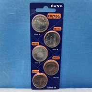 SONY CR2450 Lithium 3V battery use by 2028