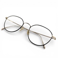 狀況極佳 ▲ KANEKO OPTICAL 復古 KV-134 Crown Panto 款式眼鏡，黑色和金色，尺寸 55⬜︎22 153，帶盒子和眼鏡盒，日本製造，女士款。