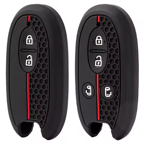 2 4 Buttons Car Key Case Cover Shell For Suzuki Wagon R Every Hustler Palette Solio Alto Lapin Spaci