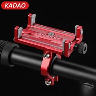 KADAO Bicycle Alloy Mobile Phone Holder 360°rotating Navigation Support Electric Bicycle Non-slip Mobile Phone Holder
