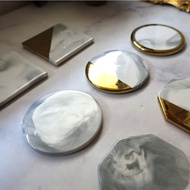 My Wonderful Nordic Net Beauty Coaster [Marble Coaster/Ceramic Coaster/Gold-Plated Side Coaster]