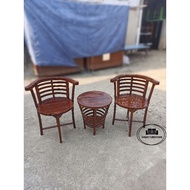 Teak Drum Patio Chair
