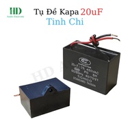 Capacitor Starter Capacitor Fan Start Capacitor 20uF 450V Kapa Tinh Chi, Capacitor 61 CBB 20 MF - Li
