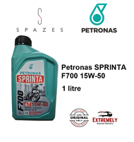 PETRONAS Sprinta F700 15W50 Semi Syn Engine Oil Minyak Engin Moto 15W-50 F700 Sprinta Petronas