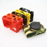 Suitable for Sony Camera Bag DCS-RX100M3 M4 M5 m6 Black Card Camera Silicone Case Protective Case