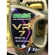 Nasa VR7 5W40 Fully Synthetic Premium Oil API SM/CF