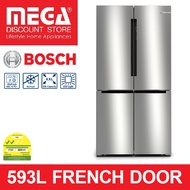 BOSCH KFN96APEAG | KFN96AXEA 593L 4-DOOR FRENCH DOOR FRIDGE (2 TICKS)