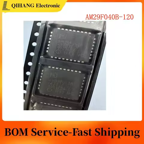5PCS AM29F040B-120 AM29F040B PLCC32
