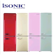 ISONIC DOUBLE DOOR VINTAGE FRIDGE IDR-BCD261LH