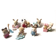 SYLVANIAN FAMILIES Preloved Sylvanian Family Baby - Baby Shopping, Party, Costume, Band, Outdoor, Camping Series
