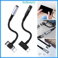 KOK 2 in 1 USB C to 3 5mm Sound Cable Type C to 3 5mm Headphone Stereo Cord Car Auxiliary Cable Sign