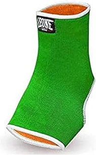 LEONE 1947, Unisex Adult Double Sided Anklet Green Orange Small AB716