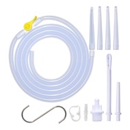 [LB9P]Enema Kit Enema Tubing Replacement Pack Replacement Part Silicone Enema Hose Colon Cleansing A