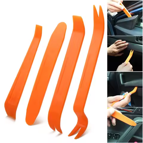 Car 4pcs/set Removal Tool Stickers for Audi A4 B9 A5 F5 2016 2017 18 At Sedan Avant Sport Automatic 