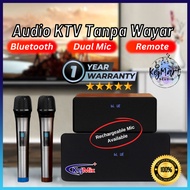 FAMILY KTV NS10 60W 80W Original Karaoke Speaker Home Karaoke Bluetooth Speaker Wireless Mic Speaker