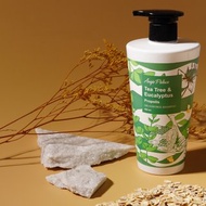 【無矽靈•油性及易出油者】茶樹與尤加利蜂膠控油精油洗髮精