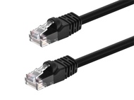Monoprice 3FT 24AWG Cat6 550MHz UTP Ethernet Bare Copper Network Cable - Black