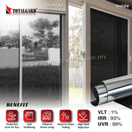 Totalgard Window Film Tinted Color Reflective 2Ply/Window Tinting Film/Tinted Rumah/ Tinted Murah/Wi