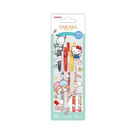 Sarasa Clip 0.5 Limited Sanrio Characters 1st Edition JJ29-SR1-BK1 JJ29-SR1-R1 JJ29-SR1-C0BL JJ29-SR