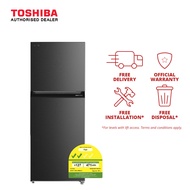 (Bulky) Toshiba 2 Doors Fridge GR-RT624WE-PMX