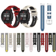 Silicone Strap For Garmin forerunner 245 645 165 158 55 245M 645M Vivoactive 3 Music element RUN WristBand Sport Bracelet Watch band