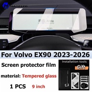 For Volvo EX90 2023-2026 Car interior GPS navigation matte anti-glare protective film LCD screen tem