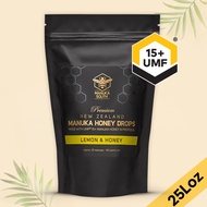 Manuka South Manuka Drops UMF 15+ Lemon &amp; Honey 25 Lozenges