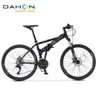 Dahon 26-Inch 27-Speed Disc Brake Shock Absorber Folding Mountain Bike Adult Men and Women Mountain Bike