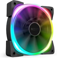 NZXT AER RGB 2-120mm - Advanced Lighting Customizations - Winglet Tips - Fluid Dynamic Bearing - LED RGB PWM Fan for Hue 2 - Single (HUE2 Lighting Controller Not Included)