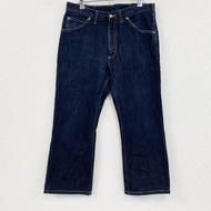 Lee牛仔褲/牛仔褲，喇叭褲型，靛藍色，34碼，古著。